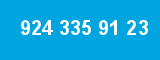 924 335 91 23 924 335 91 23